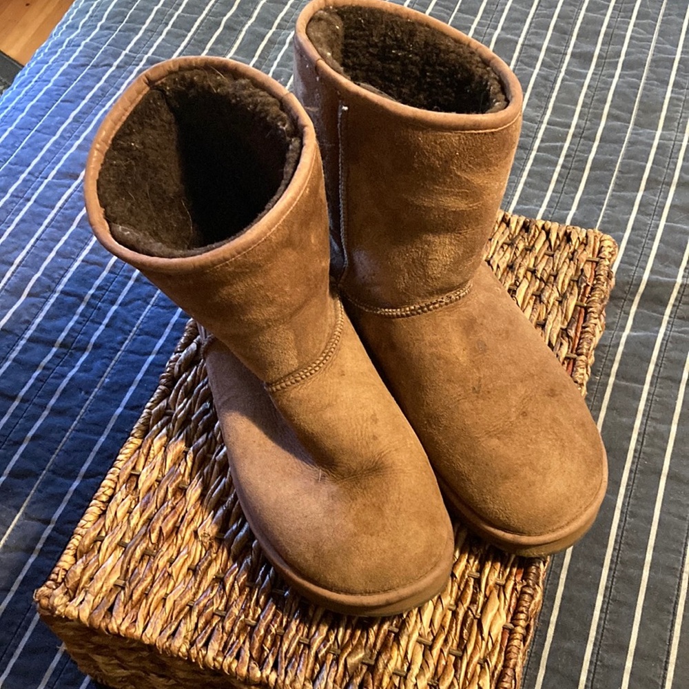 Brown Suede Boots